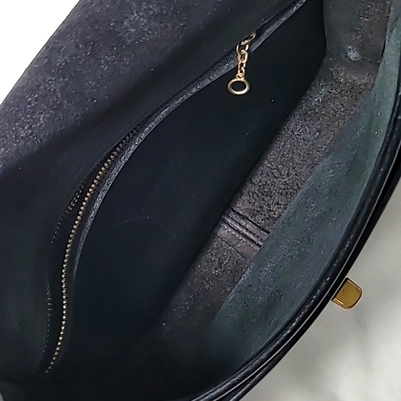 Coach Vintage 70s Black Leather City Bag - Picture 16 of 17